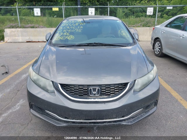2013 Honda Civic Lx მანქანა იყიდება აუქციონზე, vin: 2HGFB2F4XDH106095, აუქციონის ნომერი: 12644890