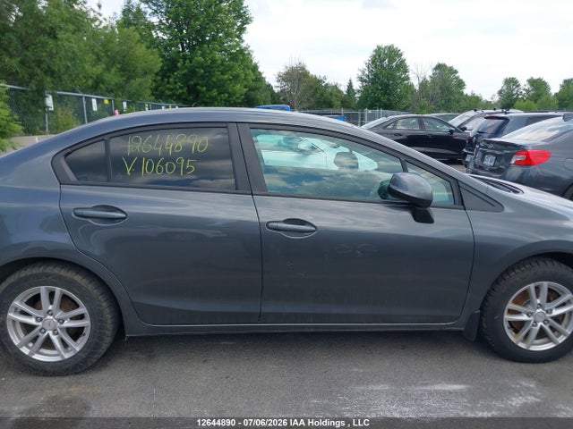 2013 Honda Civic Lx მანქანა იყიდება აუქციონზე, vin: 2HGFB2F4XDH106095, აუქციონის ნომერი: 12644890