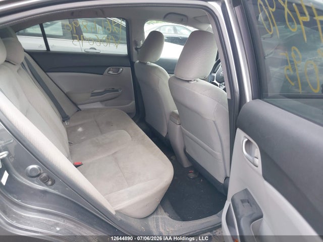 2013 Honda Civic Lx მანქანა იყიდება აუქციონზე, vin: 2HGFB2F4XDH106095, აუქციონის ნომერი: 12644890