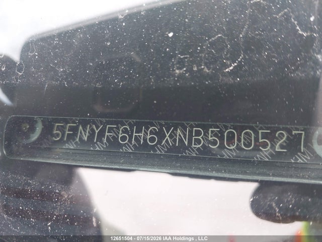 Honda Pilot Touring 2022 5FNYF6H6XNB500527 Image 19