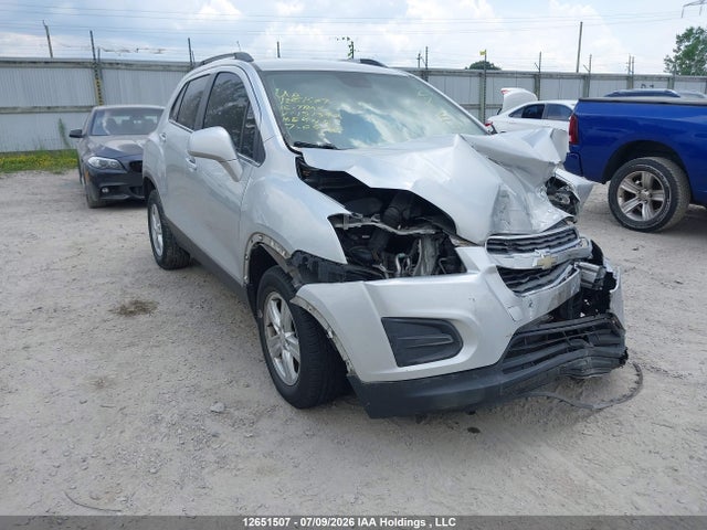 Продажа на аукционе авто 2015 Chevrolet Trax 2lt, vin: 3GNCJSSB9FL151393, номер лота: 12651507