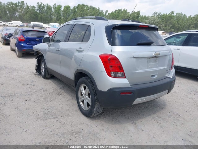 Продажа на аукционе авто 2015 Chevrolet Trax 2lt, vin: 3GNCJSSB9FL151393, номер лота: 12651507