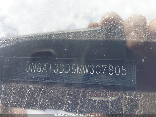 Aukcja sprzedaży 2021 Nissan Rogue Platinum, vin: JN8AT3DD6MW307805, numer aukcji: 12651509