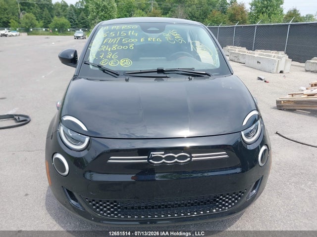 Продажа на аукционе авто 2025 Fiat 500 E Red, vin: ZFAFFAA44SX248008, номер лота: 12651514