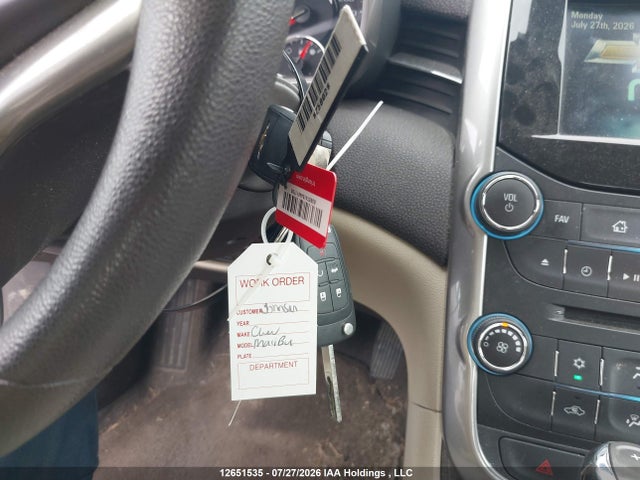 Продаж на аукціоні авто 2015 Chevrolet Malibu 1lt, vin: 1G11C5SL0FF269940, номер лоту: 12651535