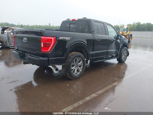 12651555 :رقم المزاد ، 1FTFW1ED7NFB23793 vin ، 2022 Ford F150 Supercrew مزاد بيع