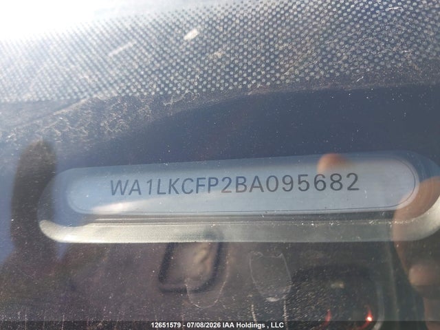 12651579 :رقم المزاد ، WA1LKCFP2BA095682 vin ، 2011 Audi Q5 Premium Plus مزاد بيع
