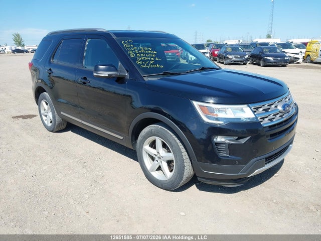 Ford EXPLORER XLT 2018 1FM5K8D85JGB81695 Image 1