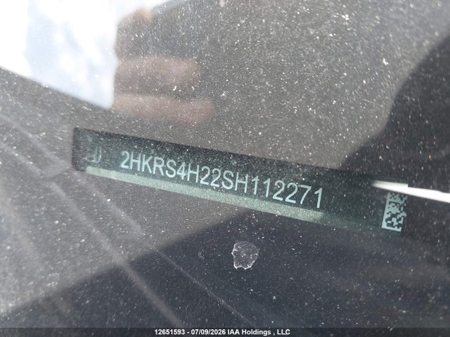 12651593 :رقم المزاد ، 2HKRS4H22SH112271 vin ، 2025 Honda Cr-v مزاد بيع