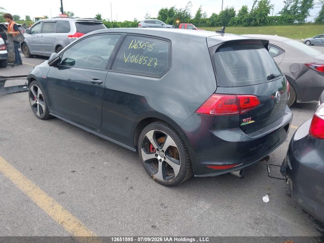 Продажа на аукционе авто 2015 Volkswagen Gti, vin: 3VWY47AU9FM068527, номер лота: 12651595