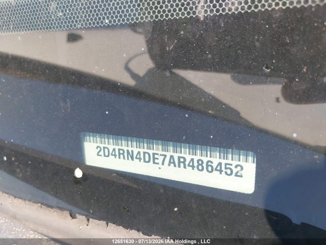 2010 Dodge Grand Caravan Se მანქანა იყიდება აუქციონზე, vin: 2D4RN4DE7AR486452, აუქციონის ნომერი: 12651630