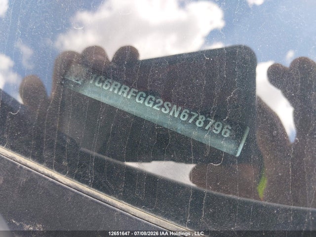 1C6RRFGG2SN678796 RAM 1500 Tradesman