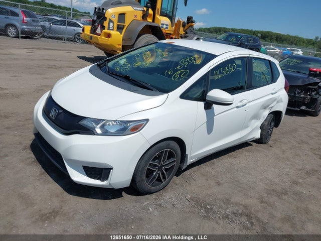 2016 Honda Fit Lx მანქანა იყიდება აუქციონზე, vin: 3HGGK5H51GM104723, აუქციონის ნომერი: 12651650