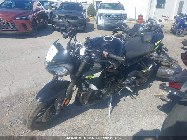12651658 :رقم المزاد ، SMTA614K7STCF1832 vin ، 2025 Triumph Motorcycle Street Triple 765 Rs مزاد بيع