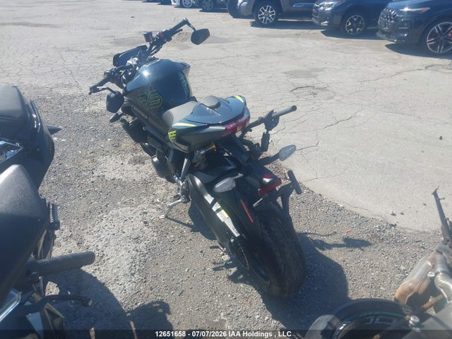 12651658 :رقم المزاد ، SMTA614K7STCF1832 vin ، 2025 Triumph Motorcycle Street Triple 765 Rs مزاد بيع