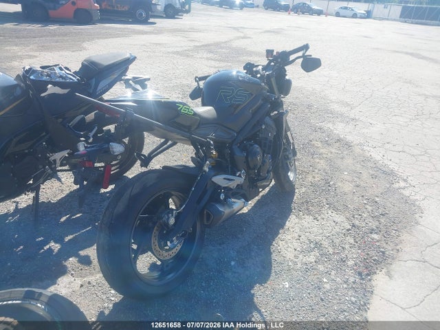 12651658 :رقم المزاد ، SMTA614K7STCF1832 vin ، 2025 Triumph Motorcycle Street Triple 765 Rs مزاد بيع
