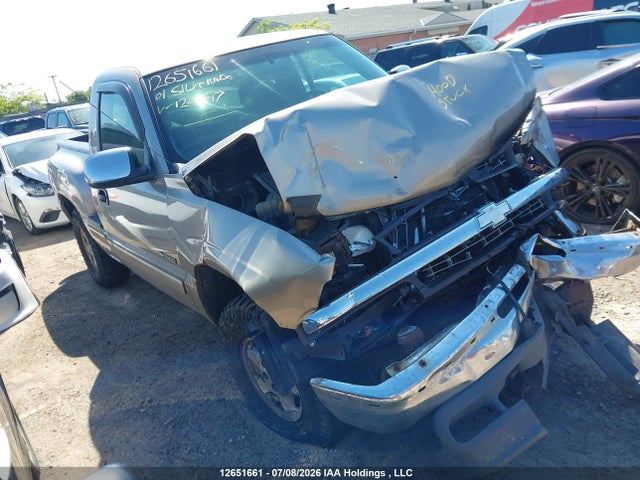 2001 Chevrolet Silverado K1500 მანქანა იყიდება აუქციონზე, vin: 1GCEK14T61Z120747, აუქციონის ნომერი: 12651661
