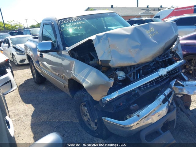12651661 :رقم المزاد ، 1GCEK14T61Z120747 vin ، 2001 Chevrolet Silverado K1500 مزاد بيع