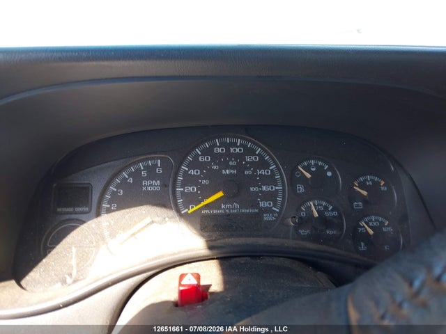12651661 :رقم المزاد ، 1GCEK14T61Z120747 vin ، 2001 Chevrolet Silverado K1500 مزاد بيع