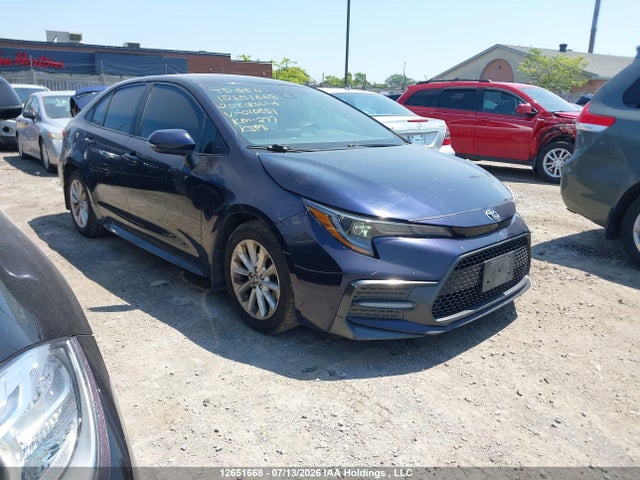 2020 Toyota Corolla Se მანქანა იყიდება აუქციონზე, vin: 5YFB4RBE3LP010851, აუქციონის ნომერი: 12651668