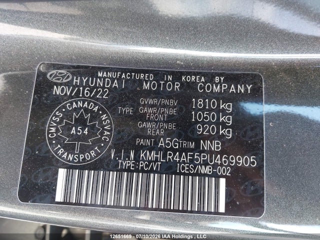 Продаж на аукціоні авто 2023 Hyundai Elantra N Line Unlimited Dct, vin: KMHLR4AF5PU469905, номер лоту: 12651669