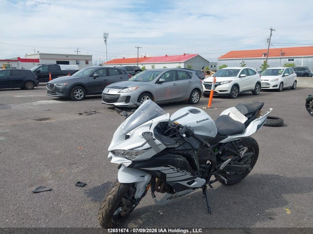 12651674 :رقم المزاد ، ML5ZXCS11SDA41109 vin ، 2025 Kawasaki Zx400 S مزاد بيع