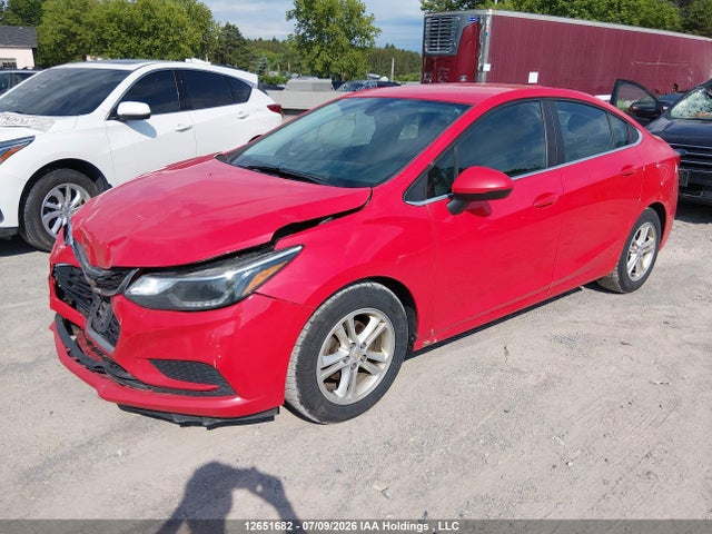 Chevrolet CRUZE LT 2017 1G1BE5SMXH7162446 Image 2