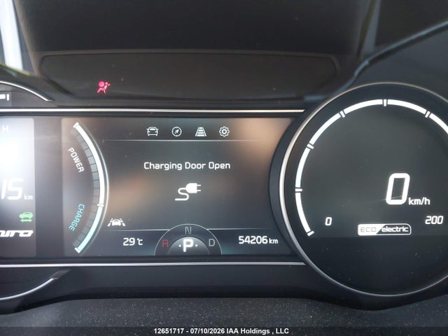 12651717 :رقم المزاد ، KNDCE3LG1L5056481 vin ، 2020 Kia Niro Ev مزاد بيع
