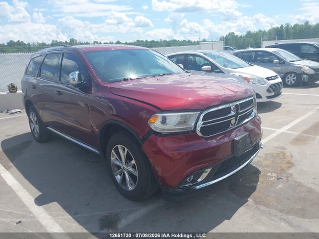 Продаж на аукціоні авто 2016 Dodge Durango Limited, vin: 1C4RDJDG7GC401904, номер лоту: 12651720