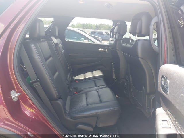 12651720 :رقم المزاد ، 1C4RDJDG7GC401904 vin ، 2016 Dodge Durango Limited مزاد بيع
