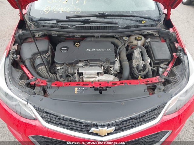 12651721 :رقم المزاد ، 3G1BE5SM1GS602179 vin ، 2016 Chevrolet Cruze مزاد بيع