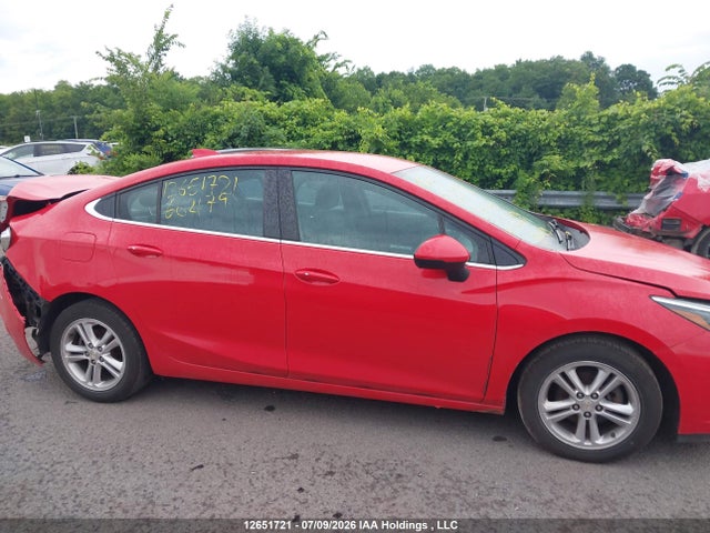 12651721 :رقم المزاد ، 3G1BE5SM1GS602179 vin ، 2016 Chevrolet Cruze مزاد بيع