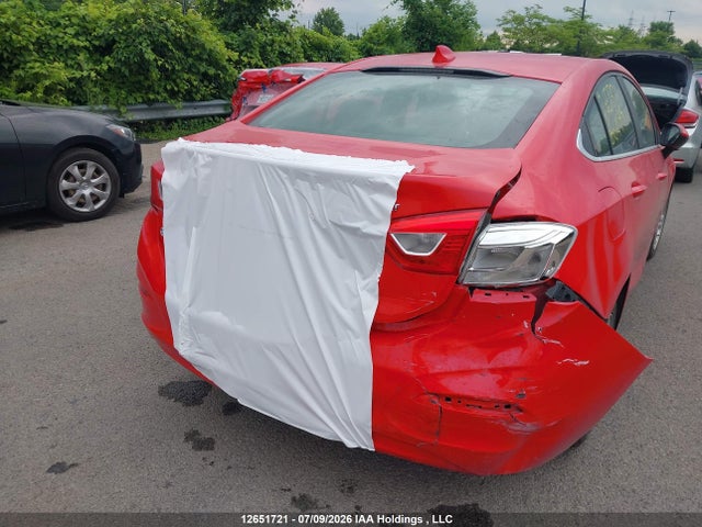 12651721 :رقم المزاد ، 3G1BE5SM1GS602179 vin ، 2016 Chevrolet Cruze مزاد بيع