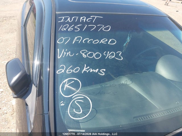 Auction sale of the 2007 Honda Accord Ex, vin: 1HGCM82667A800423, lot number: 12651770