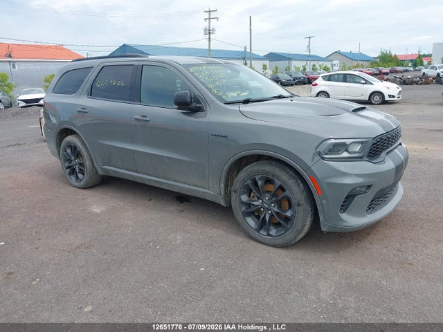 2021 Dodge Durango R/t მანქანა იყიდება აუქციონზე, vin: 1C4SDJCT5MC865432, აუქციონის ნომერი: 12651776