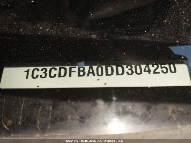 12651817 :رقم المزاد ، 1C3CDFBA0DD304250 vin ، 2013 Dodge Dart Sxt مزاد بيع