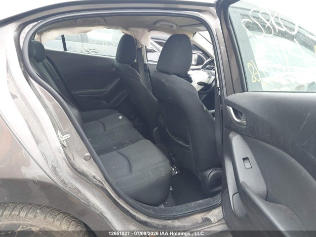 12651827 :رقم المزاد ، 3MZBM1U79FM162268 vin ، 2015 Mazda Mazda3 Gx مزاد بيع