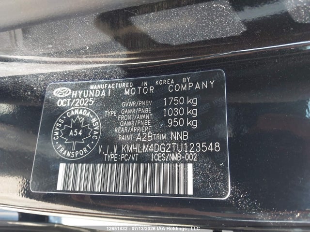 Hyundai Elantra Preferred 2026 KMHLM4DG2TU123548 Image 9