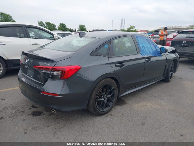 Auction sale of the 2022 Honda Civic, vin: 2HGFE2F5XNH115803, lot number: 12651865
