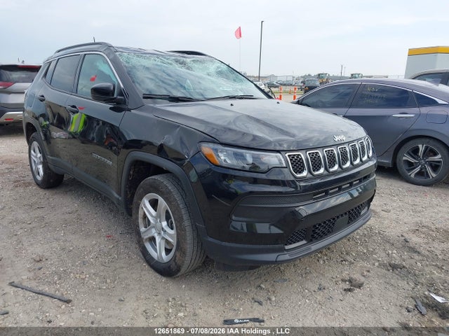 2024 Jeep Compass Sport მანქანა იყიდება აუქციონზე, vin: 3C4NJDAN7RT598026, აუქციონის ნომერი: 12651869
