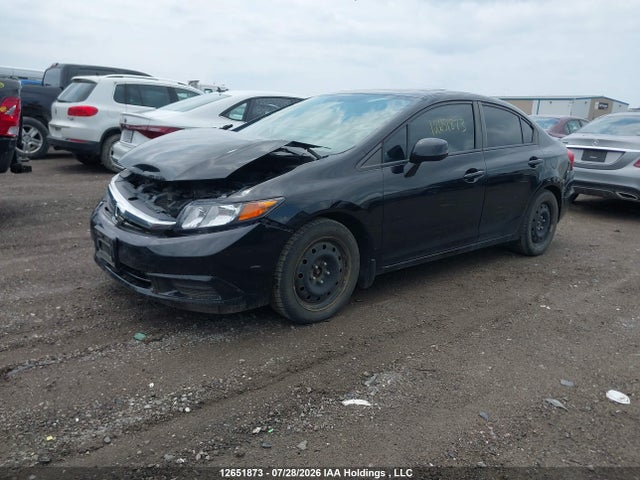 2012 Honda Civic Lx მანქანა იყიდება აუქციონზე, vin: 2HGFB2F50CH033312, აუქციონის ნომერი: 12651873