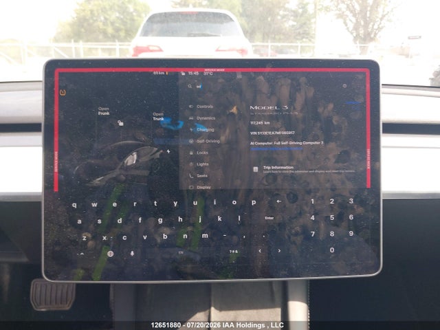 Tesla Model 3 Standard Range/standard Range Plus 2021 5YJ3E1EA7MF085917 Image 7