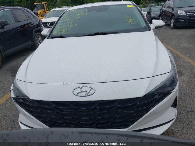 12651887 :رقم المزاد ، KMHLM4AG0MU186136 vin ، 2021 Hyundai Elantra مزاد بيع
