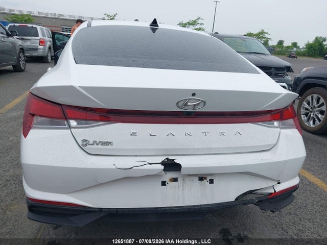 12651887 :رقم المزاد ، KMHLM4AG0MU186136 vin ، 2021 Hyundai Elantra مزاد بيع
