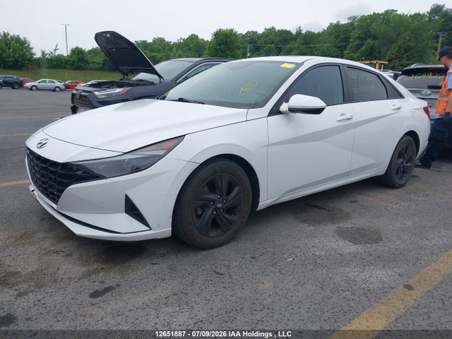 12651887 :رقم المزاد ، KMHLM4AG0MU186136 vin ، 2021 Hyundai Elantra مزاد بيع