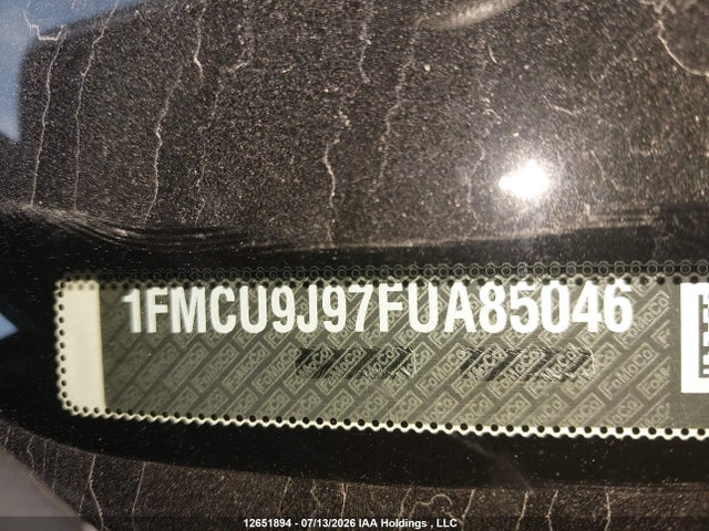 Ford Escape Titanium 2015 1FMCU9J97FUA85046 Image 20