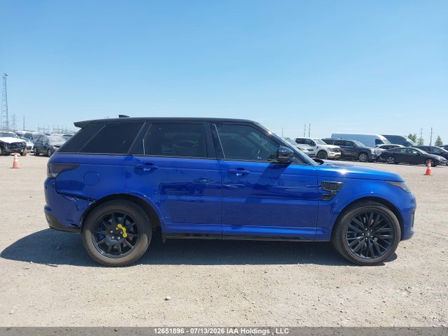 Продажа на аукционе авто 2017 Land Rover Range Rover Sport 5.0l V8 Supercharged Svr, vin: SALWZ2FE8HA167252, номер лота: 12651896