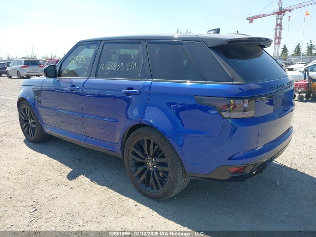 Продажа на аукционе авто 2017 Land Rover Range Rover Sport 5.0l V8 Supercharged Svr, vin: SALWZ2FE8HA167252, номер лота: 12651896