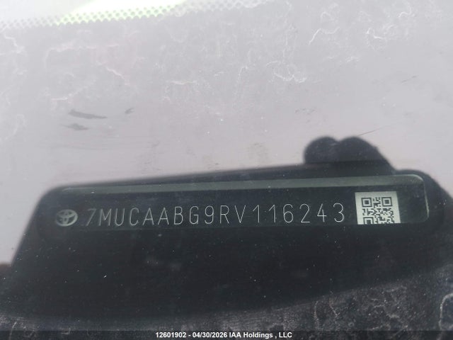 7MUCAABG9RV116243 Toyota Corolla Cross Le