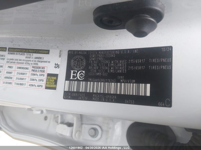 7MUCAABG9RV116243 Toyota Corolla Cross Le